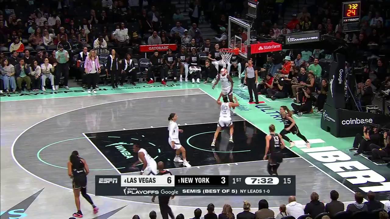 关于2022WNBA常规赛王牌vs自由人的信息